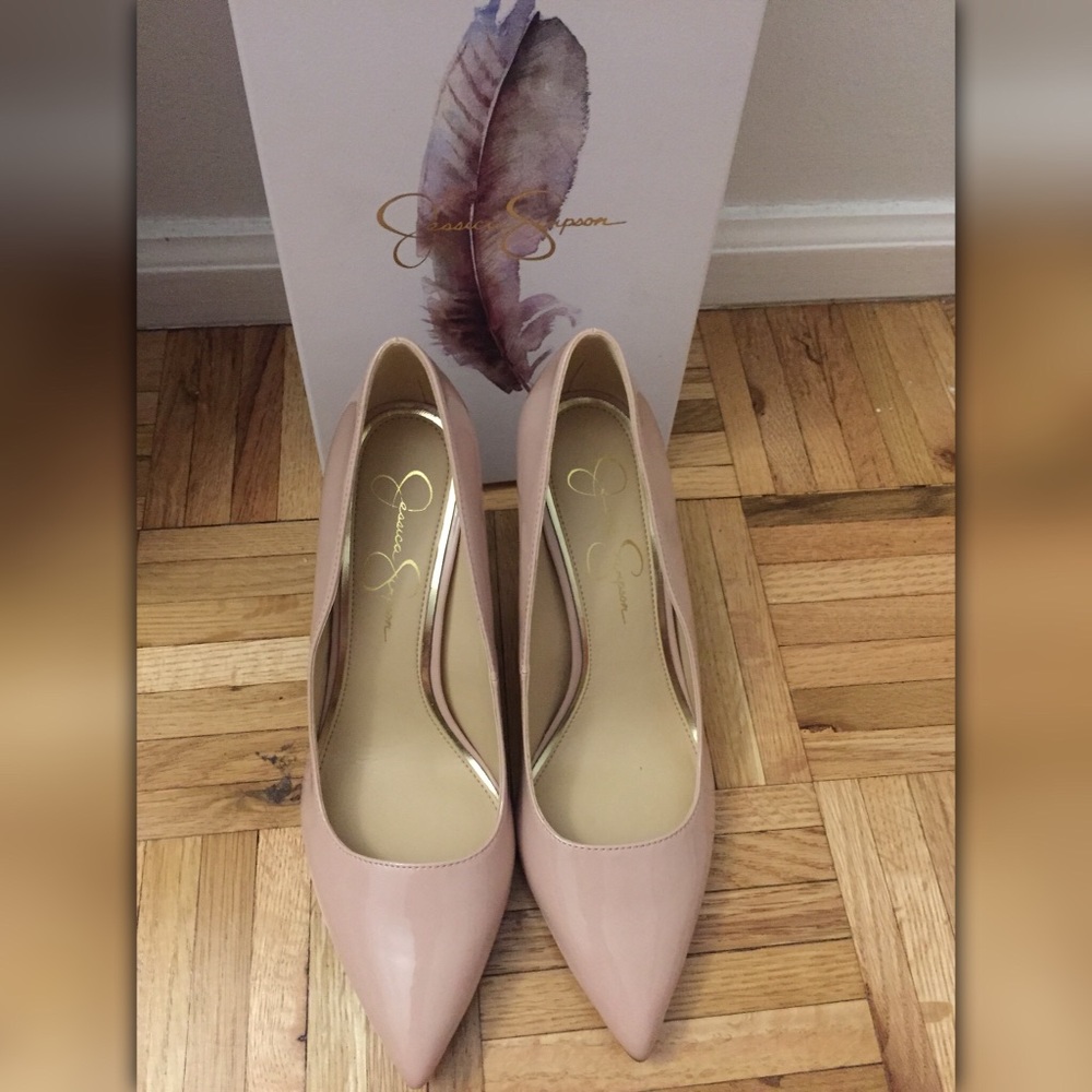 Jessica Simpson- Nude Blush Pumps